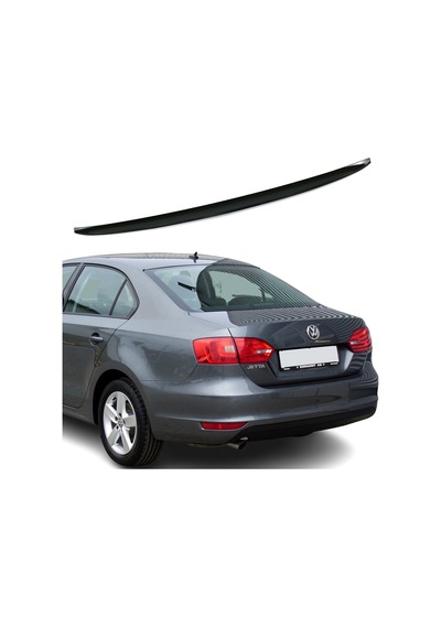 Volksvagen Jetta 2011-2017 Mk6 Plastik Boyasız Spoyler