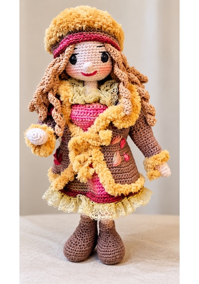 Kış Masalı Amigurumi Bebek