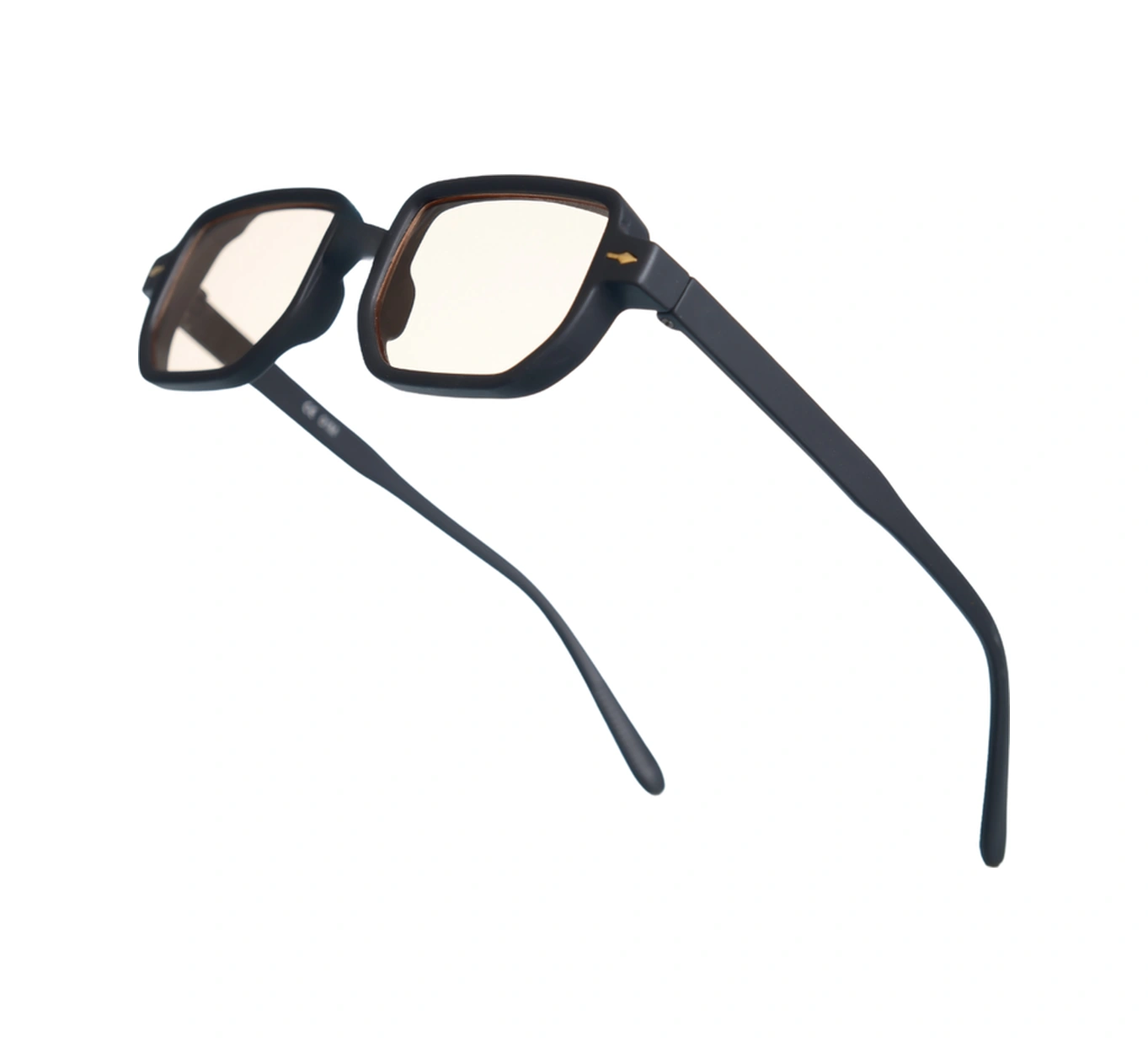 Royal Eyewear Re1022 Mat Siyah Güneş Gözlüğü Siyah - Mavi