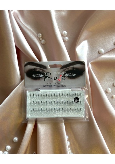 New Rose New 6d Eyelashes Hazır Demet Kirpik Seti 10mm