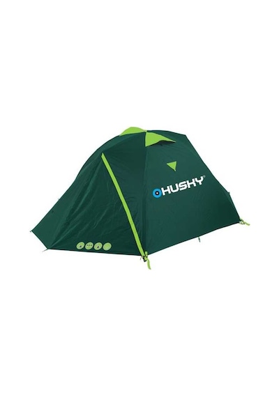 Husky Burton 2+1 Kisilik Koyu Yesil Çadır 3 Mevsim Yeşil
