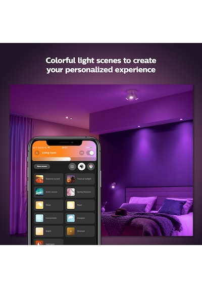 Philips Hue WCA Centura Akıllı Gömme Spot 1x5.7W (Alüminyum)