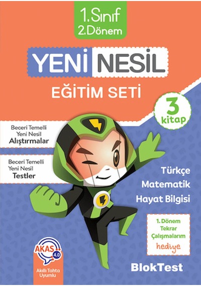 Tudem 1.sınıf Bloktest 2.dönem Yeni Nesil Eğitim Seti