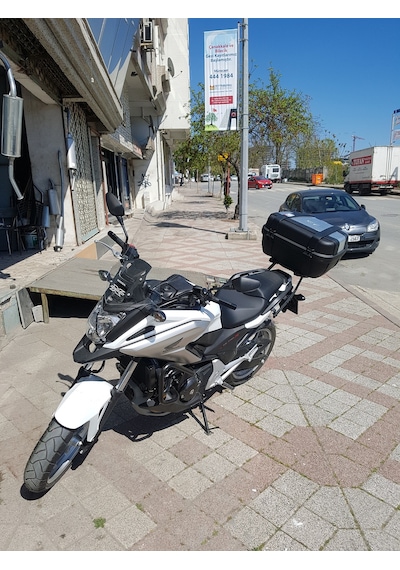 16-20 Honda Nc 750X Uzun Ön Cam Şeffaf 56cm 4mm Zeus Nc750