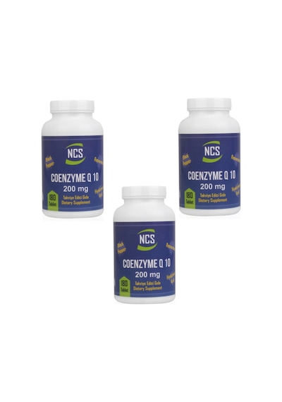 Coenzyme Q-10 Hyaluronik Asit Resveratrol Piper Nigrum 180 Tablet 3 Kutu 540 Tablet