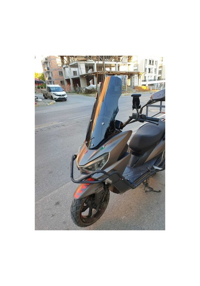 Motocam Rks Newlight 125 Ön Cam 2021-2022 Model 55cm Siyah Renkli 4mm Pro Modele Uymaz
