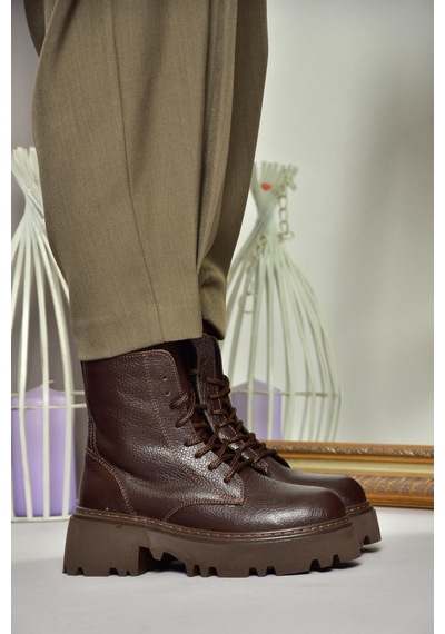 Fox Shoes T380170003 Kahverengi Hakiki Deri Kalın Tabanlı Kadın Bot Kahverengi-hakiki Deri Kahverengi Fox Shoes T380170003 Kahverengi Hakiki Deri Kalın Tabanlı Kadın Bot Kahverengi-hakiki Deri Kahverengi