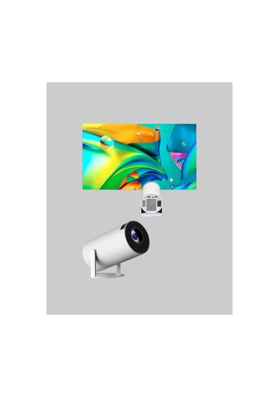 Full Hd 4k Destekli Akıllı Projeksiyon 130 İnç Ekran, Uzun Ömürlü Ampul Ve Çoklu Giriş - Lisinya