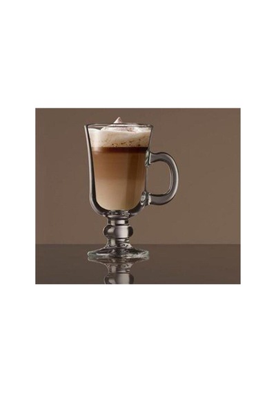 6 Lı 230 Cc Irısh Coffee Bardak Cam Rengi Şeffaf