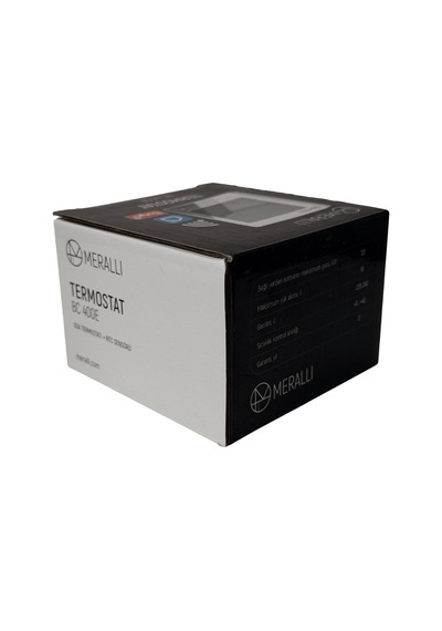 Dijital Kablolu Termostat Merallı Bc400e Gri Wi Fi Dokunmatik Tuya