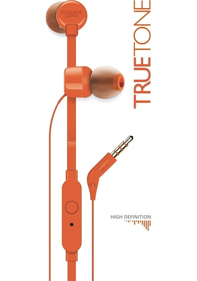 Powerway Truetone Mikrofonlu Stereo Kulak İçi Kulaklık