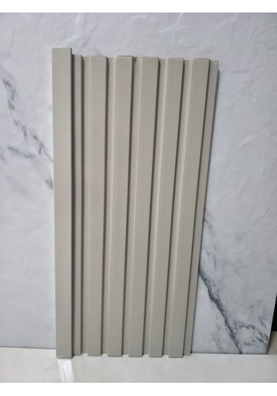 Mr Clk Premium Bitiş Çıtalı Tam Takım Duvar Paneli - 3d Görünümlü Modern Slat Duvar Kaplama Kumbeji