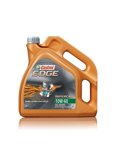 Castrol Edge Titanyum 10W-60 Tam Sentetik Motor Yağı 4 L