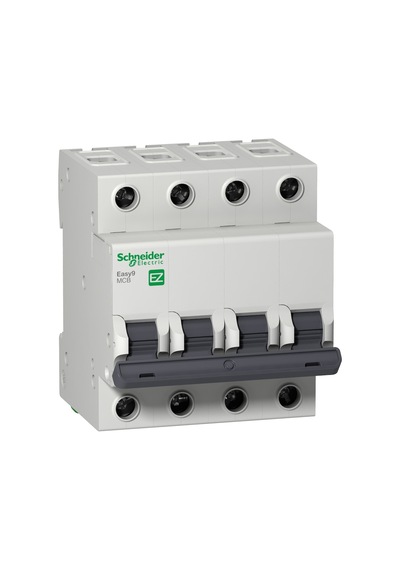 Schneider Ez9F43450. 50 Amper. 4 Fazlı. C Tipi. Otomatik Sigorta.
