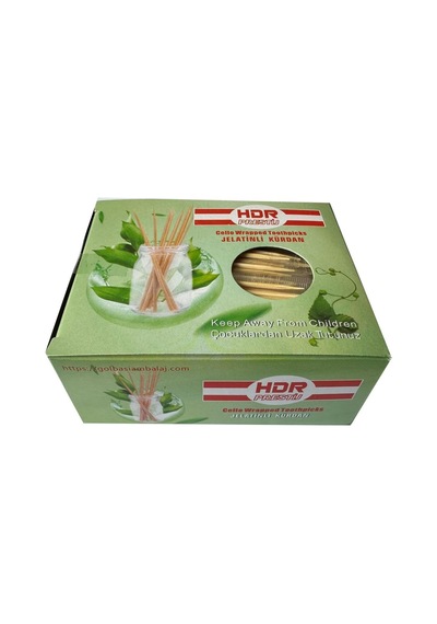 Hdr Jelatinli/poşetli Ahşap Kürdan - 400 Adetlik Paket Diğer