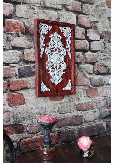 Neiwel Vintage Des Eskitme Beyaz Tablo
