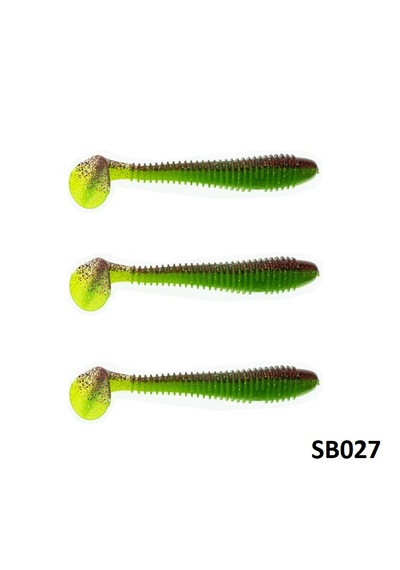 Fujin Round Bait 10cm 7.5gr Silikon Balık 3 Adet Sb027