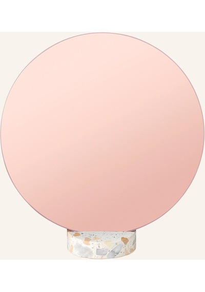 Erat Ayaklı Ayna, 25 Cm Pembe