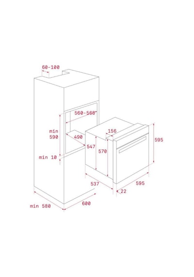Teka HLB 840 SS -GZC 95320 XBC BK- DVT 98660 TBS BK Siyah Ankastre Set