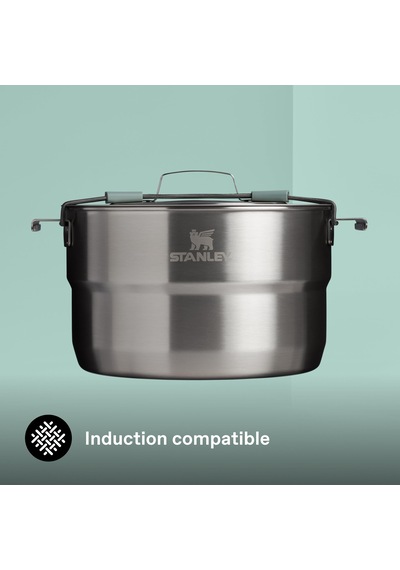 Stanley Wildfare Tam Servis Pişirme Seti, Yeşil/kömür Gri, 3.78 Litre 34cm