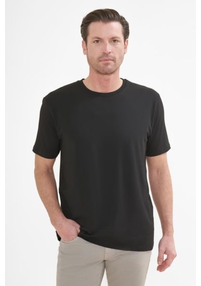 İntersivin Erkek T-shirt T-06 Siyah