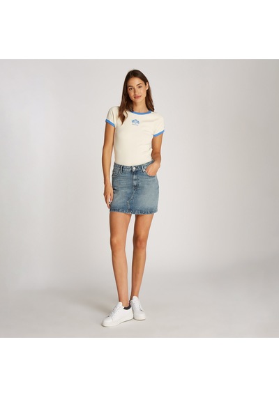 Tommy Hilfiger Dnm Mini Hw Sam Kadın Lacivert Etekdüzww0ww44334 Mavi