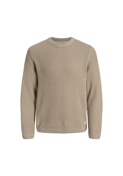 Jack & Jones Erkek Regular Fit Bisiklet Yaka Triko Kazak - Dover - 12278816 Çok Renkli