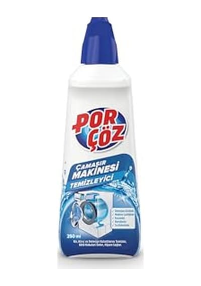 Porçöz Çamaşır Makinesi Temizleyici 250 Ml Çok Renkli