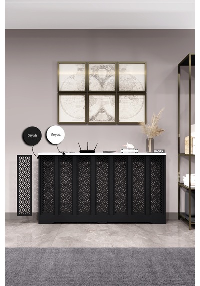 Dekoratif Petek Kaplama Modern Kalorifer Peteği Gizleme Ünitesi 11 Desen 9 Renk İç Ölçü 136 Cm Dış Ölçü 140 Cm Petek 136 Siyah Üstü Beyaz D4 Dekoratif Petek Kaplama Modern Kalorifer Peteği Gizleme Ünitesi 11 Desen 9 Renk İç Ölçü 136 Cm Dış Ölçü 140 Cm Petek 136 Siyah Üstü Beyaz D4