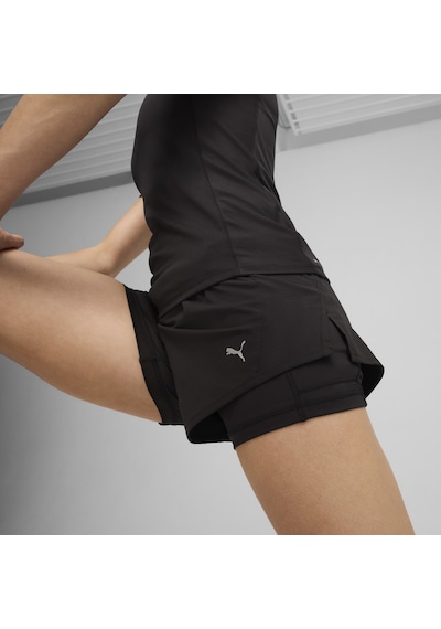 Puma Run Ultrwve 2ın1 Vlcty Short Siyah