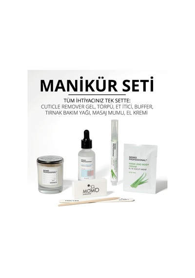 Momo Professional Manikür Seti, Tırnak Bakım Seti No.3