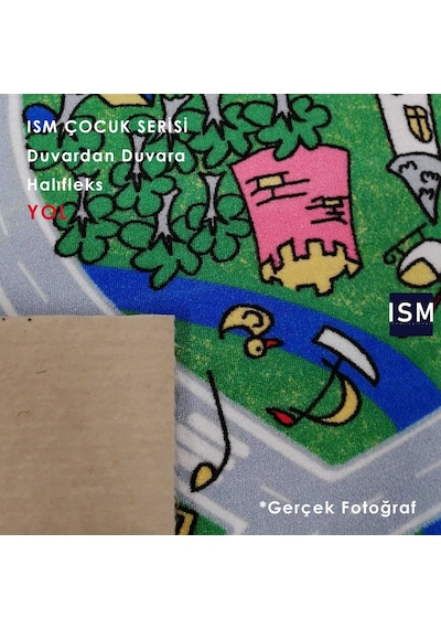 Ism - Halıfleks - Çocuk Odası - Kreş - Anaokulu - 4.5Mm Çok Renkli