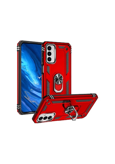 Zore Galaxy M23 Kılıf Omsy Vega Kapak - Kırmızı