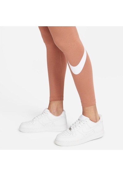 Nike Essential Mid-Rise Swoosh Legging Kadın Tayt