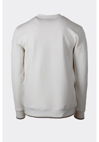 Erkek Sweatshirt Bisiklet Yaka Beyaz 1675 Beyaz