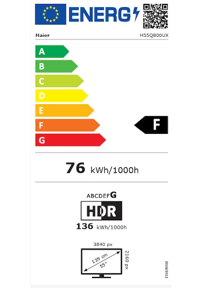 Haier H55Q800UX 55" LED TV