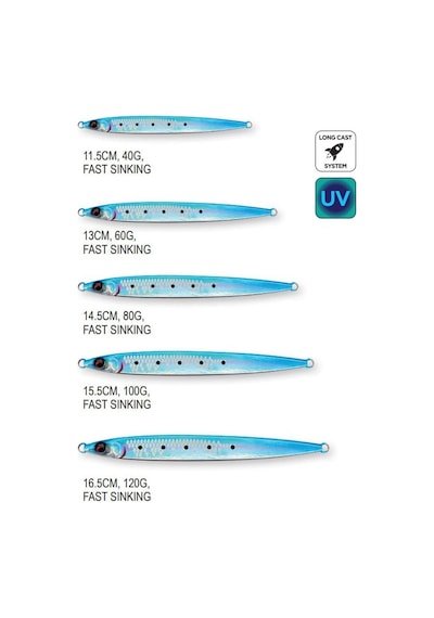 Savage Gear Sardine Slider 14.5 Cm 80 Gr Sahte Balık Uv Bgo