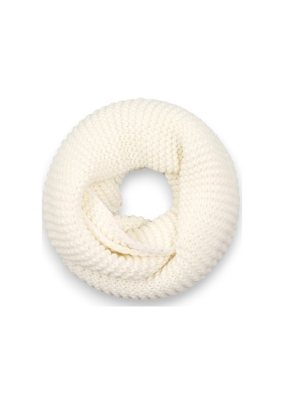 Moibody %100 Akrilik Premium Yumuşak Neck Warmer Ekru Boyunluk Ekru Ekru