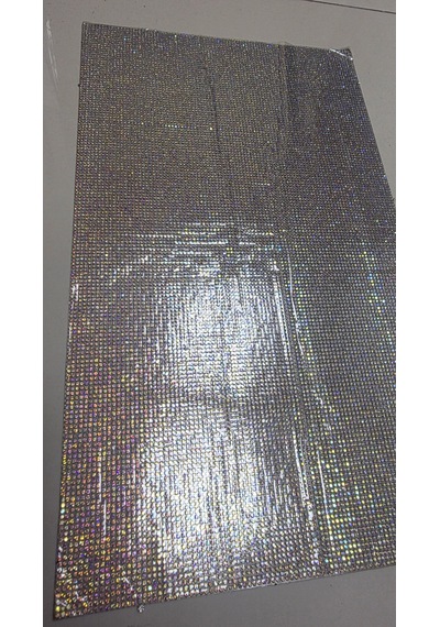 Bukelemun Swarovski Taş Yapiskanli 40x23 Cm Kristal Taş Etıket