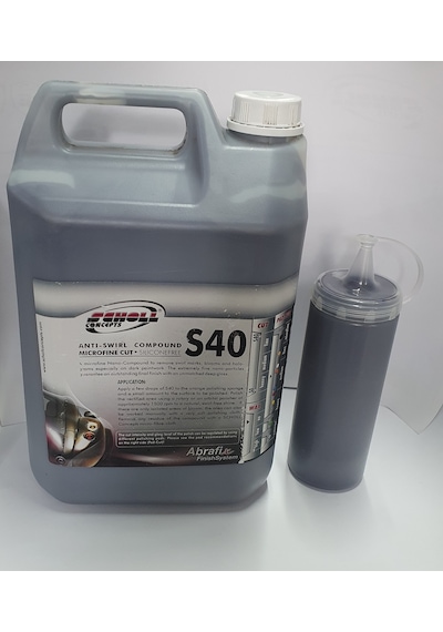 Scholl Concepts S40 Anti-swirl Compound 400G Hare  Past