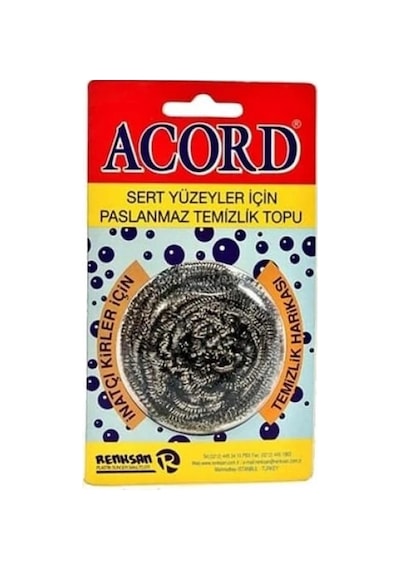 Hubrendy Tedarik Acord Bulaşık Teli Paslanmaz Royaleks-nrx-f3001