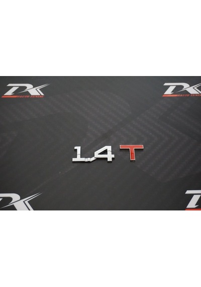 Audi 1.4 T Bagaj Krom Metal 3M 3D Yazı Logo