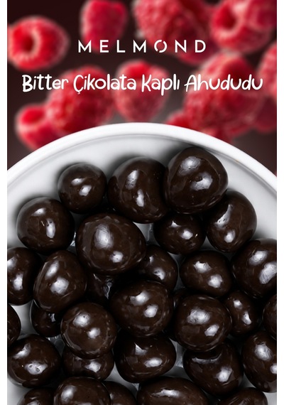 Bitter Çikolatalı Freeze Dried Ahududu Draje