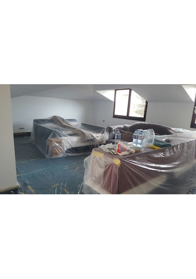Asemu Hışır Örtü Boya Badana Koruma Koruyucu Naylon Örtü 10 M²