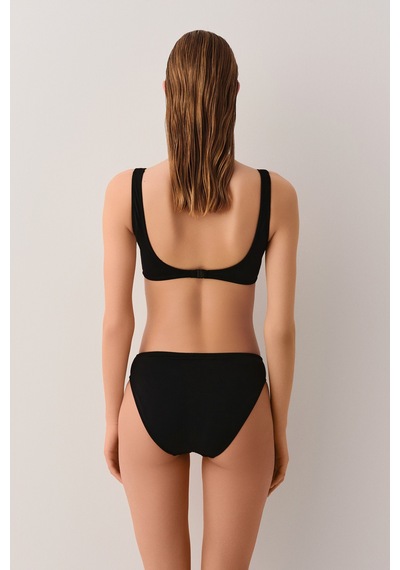 Suwen Pileli Bikini Alt Sbn26395012 Siyah