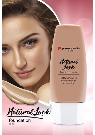 Pierre Cardin Natural Look Doğal Görünüm Veren Fondöten Light
