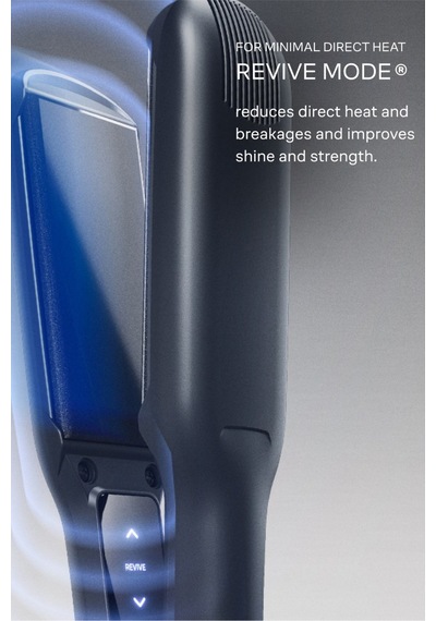 Cloud Nine Wide Contouring Iron, Geniş Sericite Plakalı Premium Saç Düzleştirici Saç Şekillendirme Cihazları Gri
