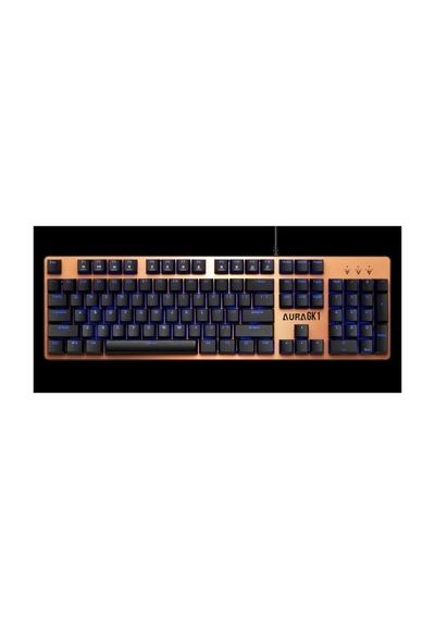 Aura Gk1, Usb Kablolu, İngilizce, Çok Renkli Arka Aydınlatma, Red Mekanik Switch, Bronze Edition, Gaming Klavye