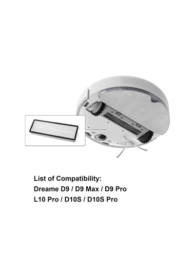 Hepa Filtre 2 Adet Dreame D9 Max / D9 Max White / D9 / L10 Pro / D9 Pro / D10s / D10s Pro / F9