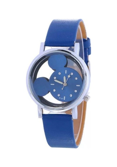 Unisex Mavi Mickey Mouse Saat